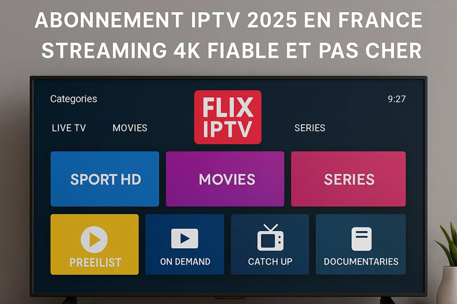 FlixIPTV APP : Abonnement IPTV 2025 en France